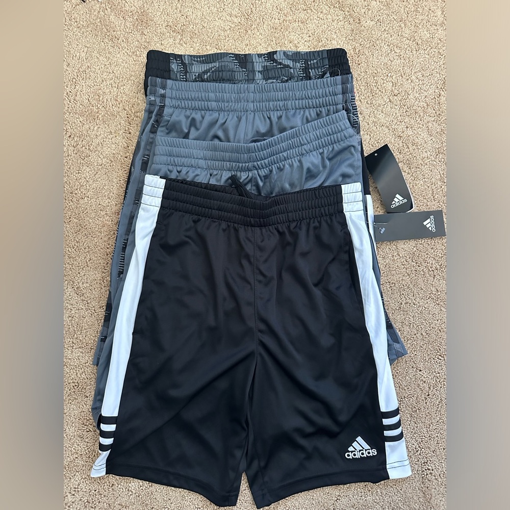 Lot of 4 NWT Adidas Shorts